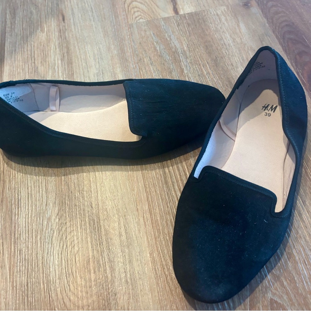 H&M Women's Elegant Black Flats